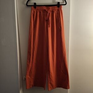 Koan Daily Women's Wide Leg Orange Pants